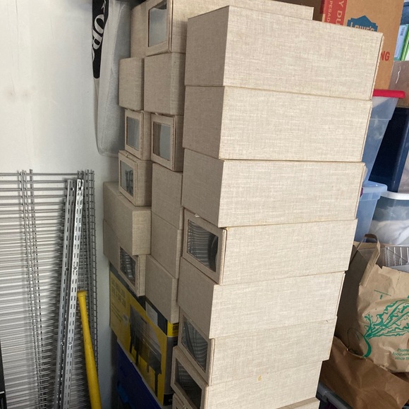 Pair (2) of Shoe Storage boxes - Picture 5 of 5